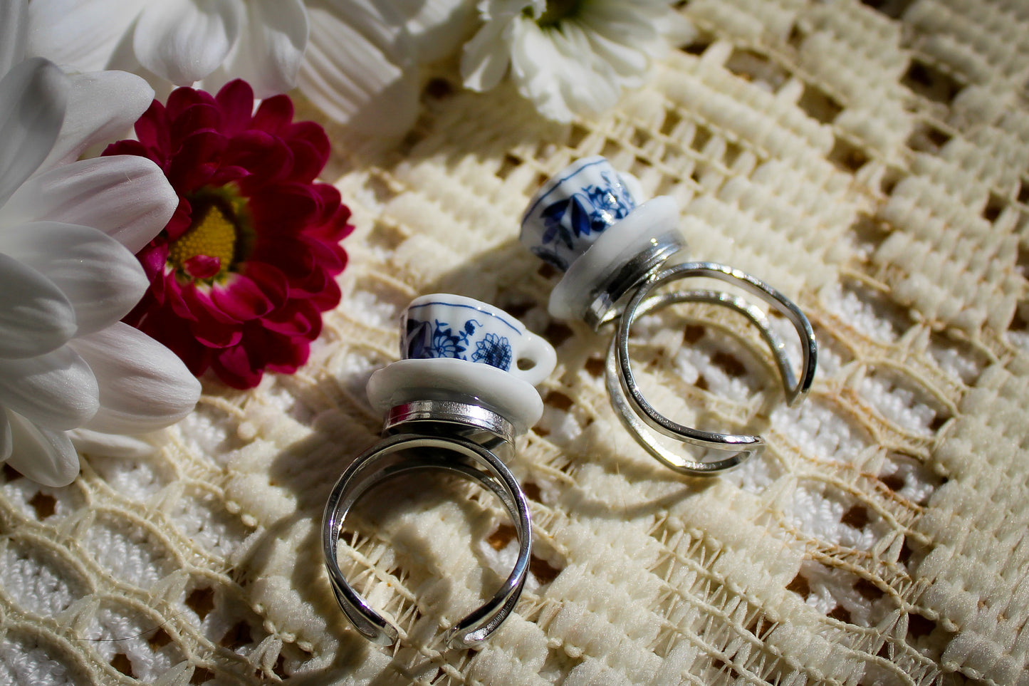 Mini Teacup Ring