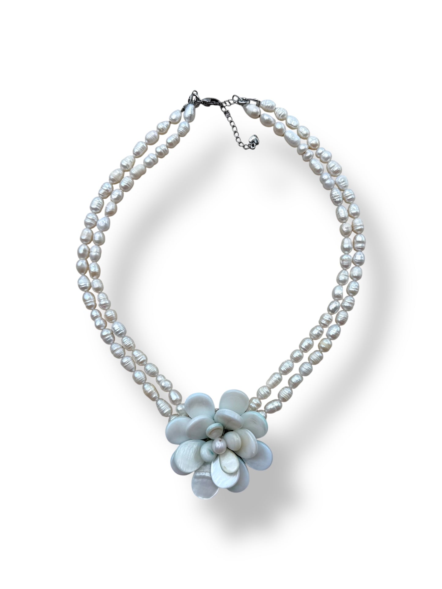 Blue Lotus Necklace