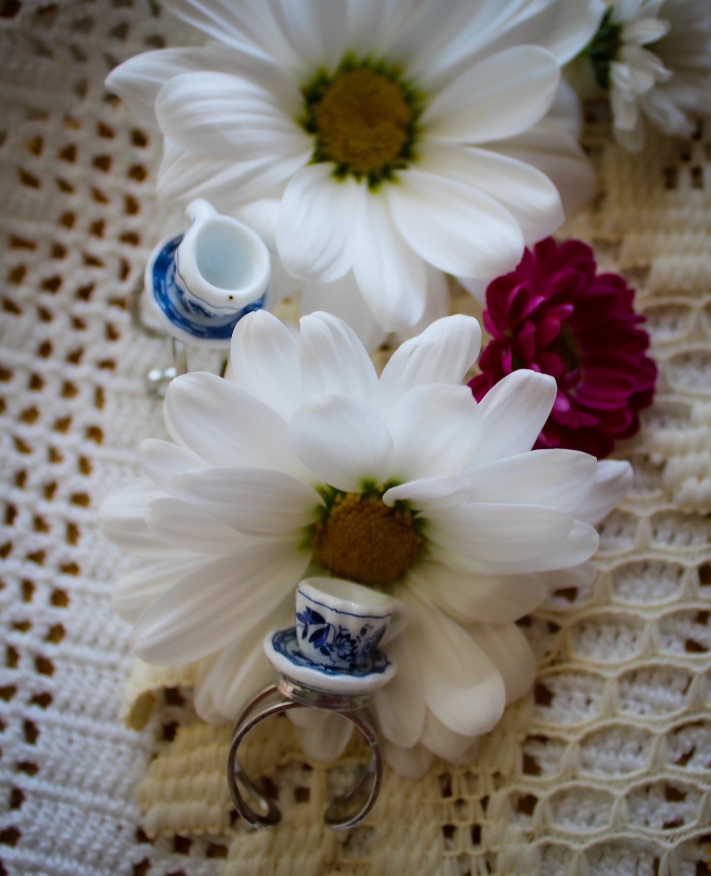 Mini Teacup Ring