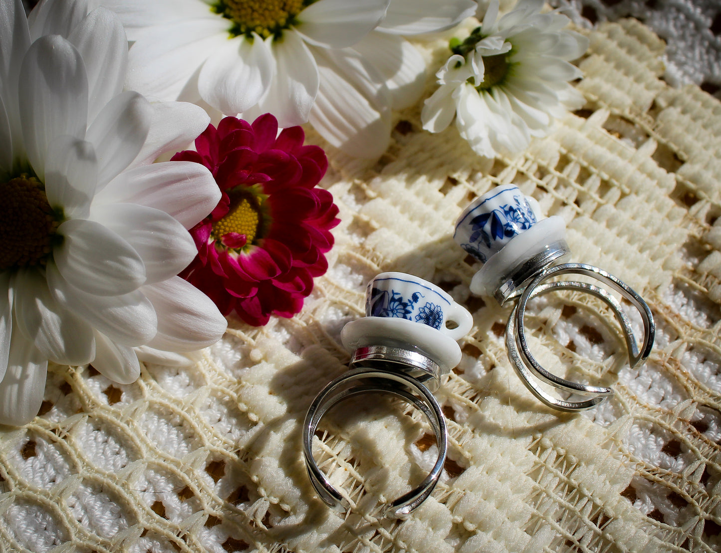 Mini Teacup Ring