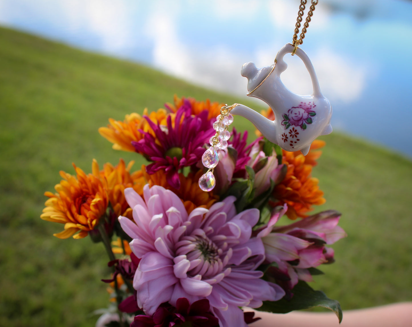 Fairy's Fav Teapot Necklace