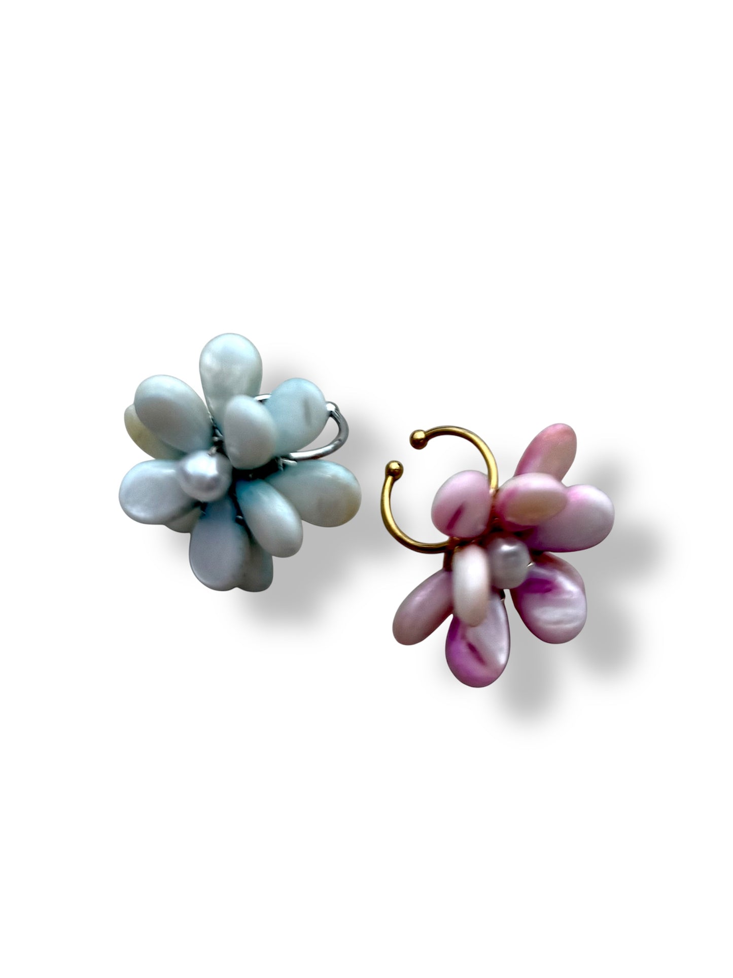 Shell Flower Ring