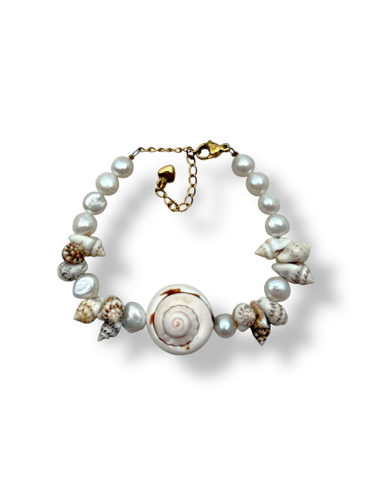 Spiked Shell Bracelet