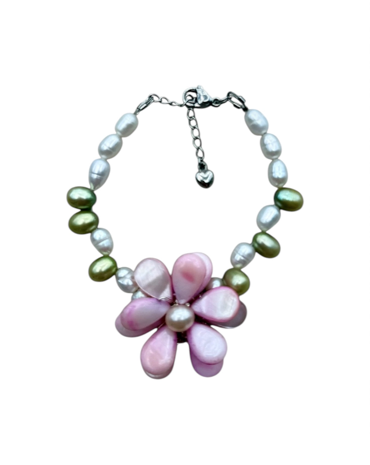 Pink Lily Bracelet