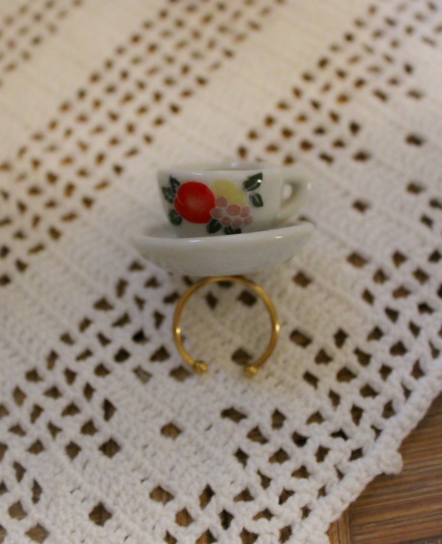 Large Teacup Rings