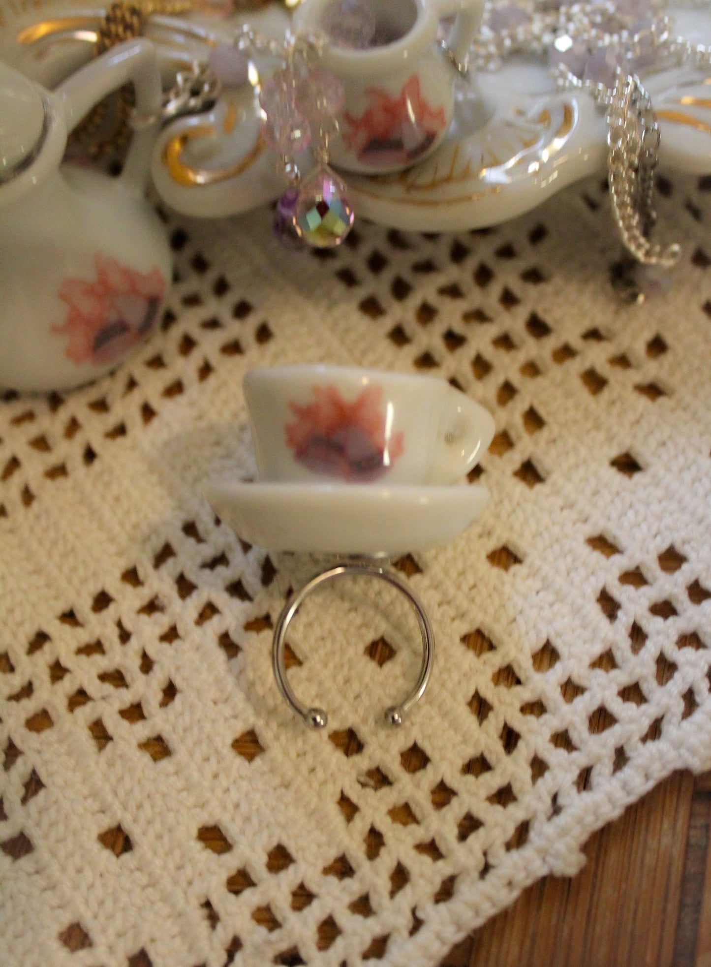 Large Teacup Rings