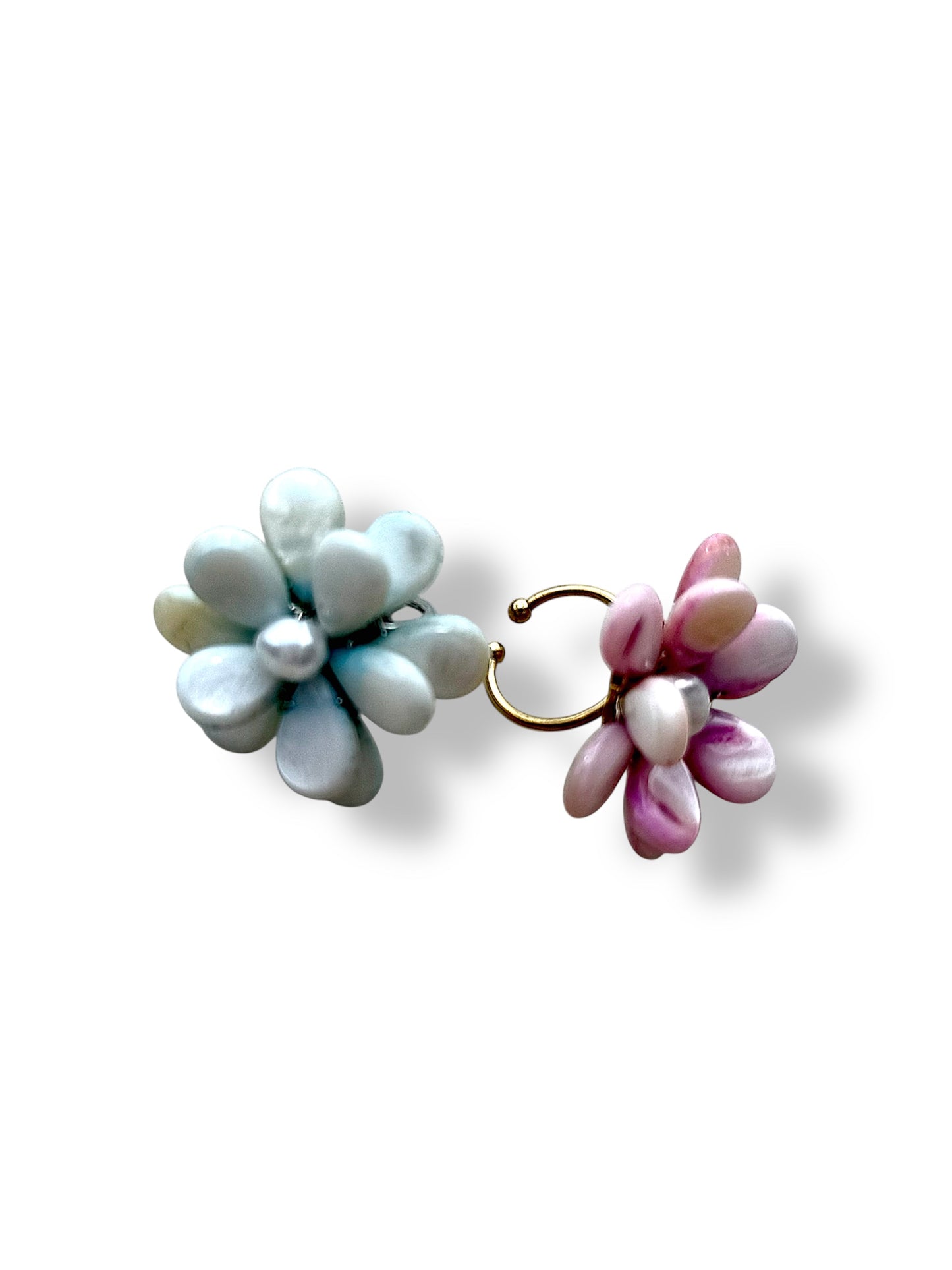 Shell Flower Ring