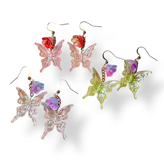 Butterfly Dangle Earrings