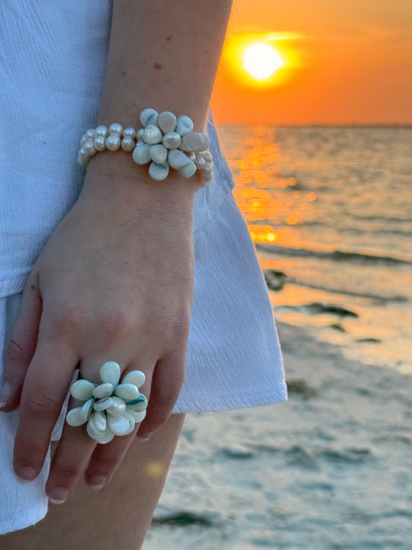 Blue Lotus Bracelet