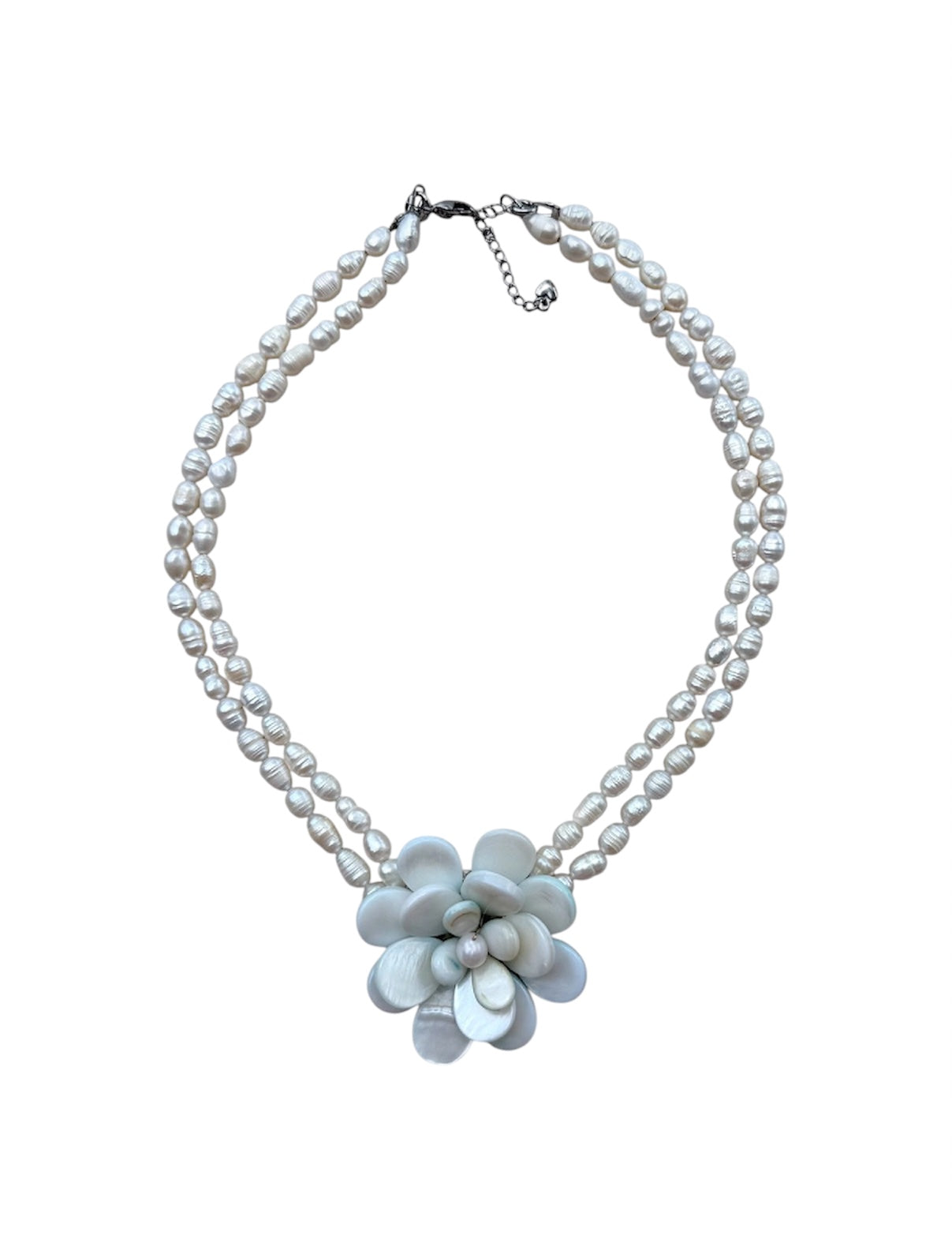 Blue Lotus Necklace