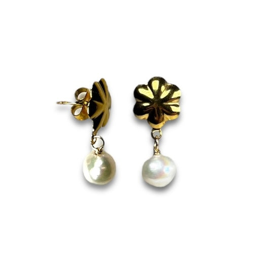 Pearl Petalled Studs