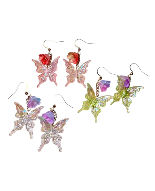 Butterfly Dangle Earrings